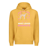 Mustard Just A Girl Who Loves Whippets Premium Hoodie - Bettercallsaul