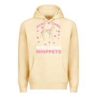 Pina Colada Just A Girl Who Loves Whippets Premium Hoodie - Bettercallsaul