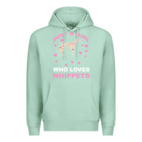 Seafoam Just A Girl Who Loves Whippets Premium Hoodie - Bettercallsaul