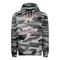 Slate Camo Just A Girl Who Loves Whippets Premium Hoodie - Bettercallsaul