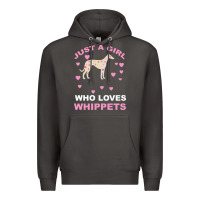 Smoke Just A Girl Who Loves Whippets Premium Hoodie - Bettercallsaul