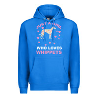 True Royal Just A Girl Who Loves Whippets Premium Hoodie - Bettercallsaul
