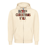 Sandshell merry christmas y all Zipper Hoodie - JahusDesignShop