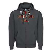 Smoke merry christmas y all Zipper Hoodie - JahusDesignShop