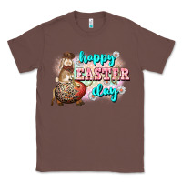 Chestnut Happy Easter Day rodeo Easter Day Classic Tee - CowGirlArtShop
