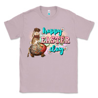 Lilac Happy Easter Day rodeo Easter Day Classic Tee - CowGirlArtShop