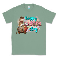 Sage Happy Easter Day rodeo Easter Day Classic Tee - CowGirlArtShop