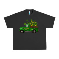 Pigment Black st patricks truck shamrock horseshoe gold Urban Heavy Tee - RanaPortraitStore