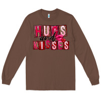 Chestnut hugs and kisses Long Sleeve Tee - FaDigitalArtStudio