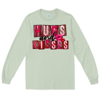 Matcha hugs and kisses Long Sleeve Tee - FaDigitalArtStudio