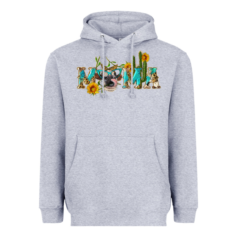 Western Mama Cow Heavyweight Hoodie by Artiststas | Teevron