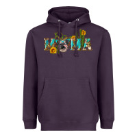 Plum western mama cow Heavyweight Hoodie - Artiststas