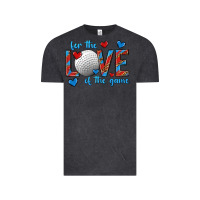 Vintage Black for the love of the game hockey Vintage Tee - texasbilliewilder