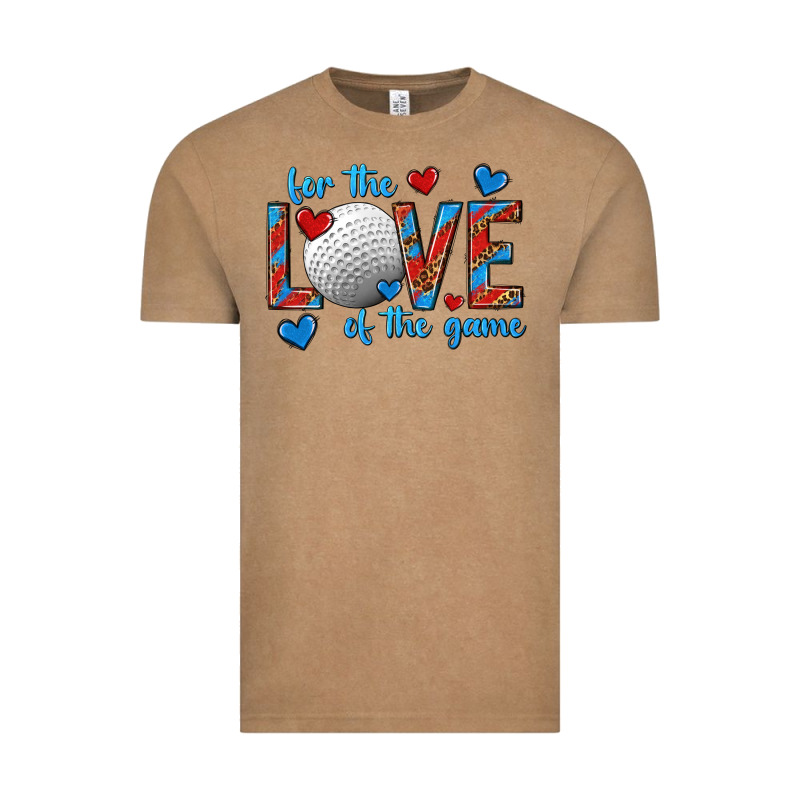 For The Love Of The Game Hockey Vintage Tee by texasbilliewilder | Teevron