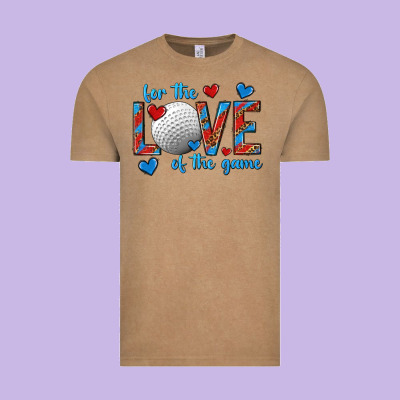 Vintage Tee for the love of the game hockey