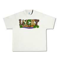 Pistachio st patricks shamrock gold with rainbow Urban Heavy Tee - RanaPortraitStore