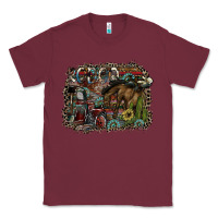 Burgundy rodeo Classic Tee - SublimationCraftShop