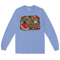 Colony Blue hot nana summer Long Sleeve Tee - SublimationCraftShop
