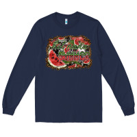 Navy hot nana summer Long Sleeve Tee - SublimationCraftShop