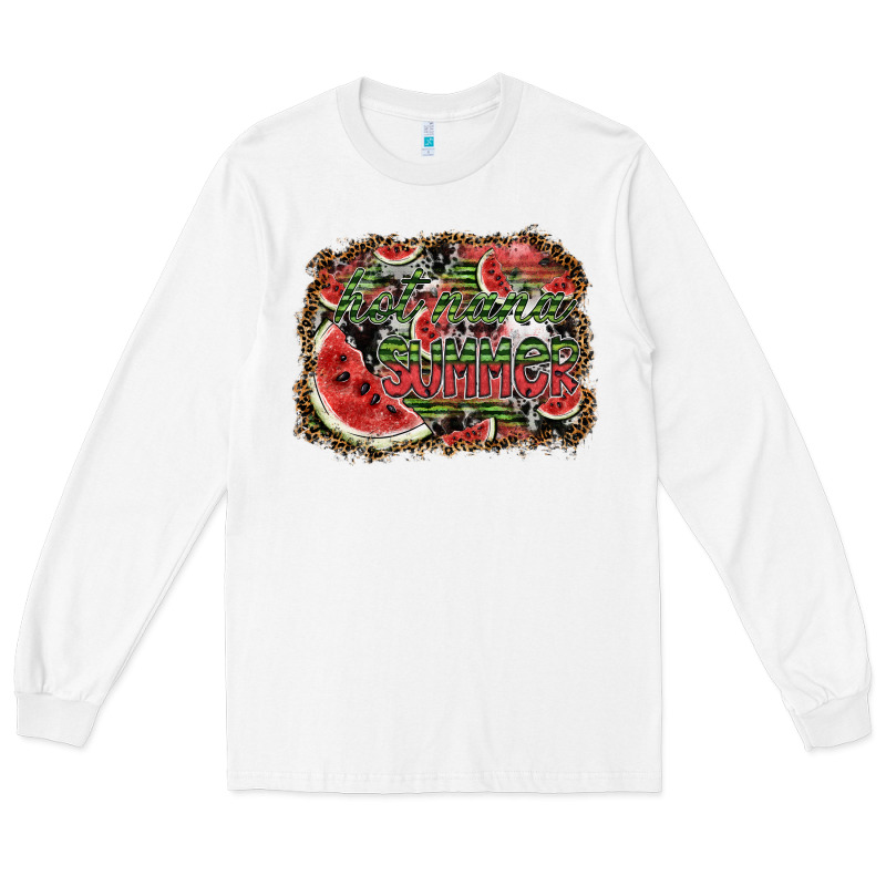 Hot Nana Summer Long Sleeve Tee by SublimationCraftShop | Teevron