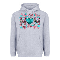 Heather Grey cherry blossoms mom Heavyweight Hoodie - Artiststas