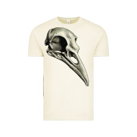 Vintage Arctic Raven Skull Vintage Tee - RanaPortraitStore