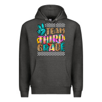 Charcoal Heather team third grade Premium Hoodie - NancyCooperArtShop