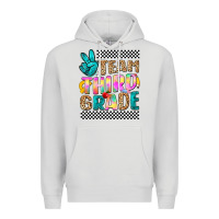 Dove Grey team third grade Premium Hoodie - NancyCooperArtShop