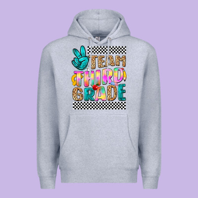 Team Third Grade Premium Hoodie Designed By Nancycooperartshop