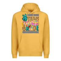 Mustard team third grade Premium Hoodie - NancyCooperArtShop