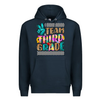 Navy team third grade Premium Hoodie - NancyCooperArtShop