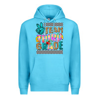 Ocean Blue team third grade Premium Hoodie - NancyCooperArtShop