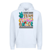 White team third grade Premium Hoodie - NancyCooperArtShop