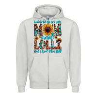 Dove Grey god gifted me two titles mom and lolli  and i rock Zipper Hoodie - JahusDesignShop