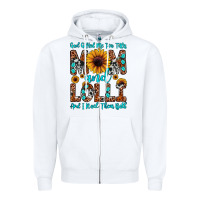 White god gifted me two titles mom and lolli  and i rock Zipper Hoodie - JahusDesignShop