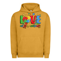 Pigment Peanut Butter love autism awareness Urban Hoodie - LillyAllenDesigns
