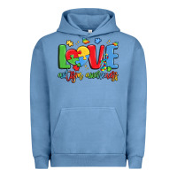 Love Autism Awareness Urban Hoodie | Teevron