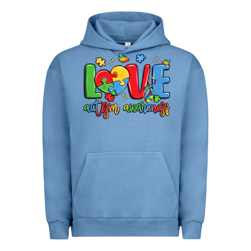 Love Autism Awareness Urban Hoodie by LillyAllenDesigns | Teevron
