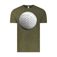 Vintage Olive hockey ball Vintage Tee - texasbilliewilder