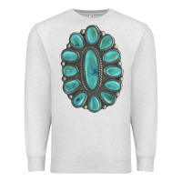 Turquoise Gemstone Jewelry Premium Sweatshirt | Teevron