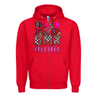 Red bmx mimi Zipper Hoodie - JahusDesignShop