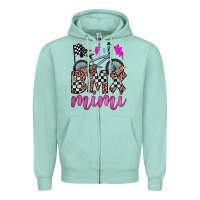 Seafoam bmx mimi Zipper Hoodie - JahusDesignShop