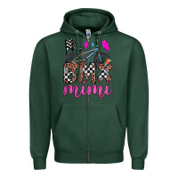 Sports Green bmx mimi Zipper Hoodie - JahusDesignShop