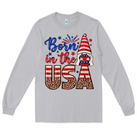 Moon Dust Born in the USA gnome Long Sleeve Tee - Neo Western