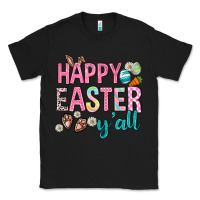 Black Happy Easter y'all Classic Tee - Neo Western