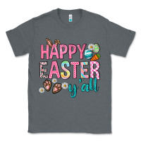 Charcoal Heather Happy Easter y'all Classic Tee - Neo Western