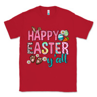 Red Happy Easter y'all Classic Tee - Neo Western