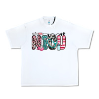 White nicu Urban Heavy Tee - Zillion Design Studio