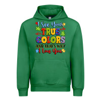 Emerald colorful love message Urban Hoodie - LillyAllenDesigns
