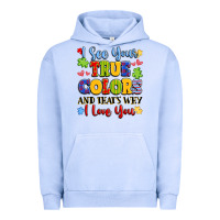 Pigment Grape Ice colorful love message Urban Hoodie - LillyAllenDesigns